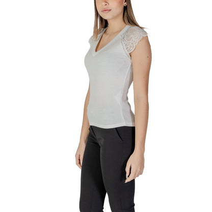 White Recycled Polyester Tank Tops