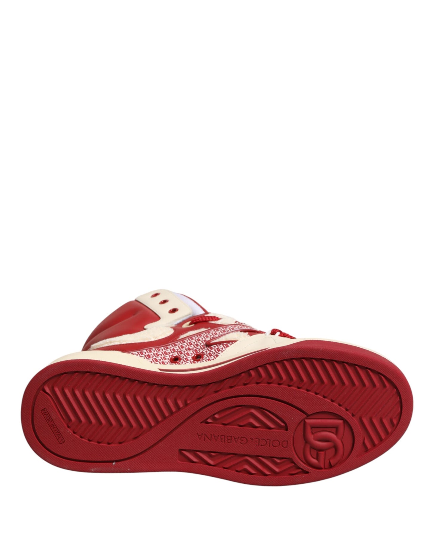 White Red Custom 2.Zero High Top Men Sneakers Shoes