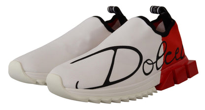 White Red Sorrento Sandals Sneakers
