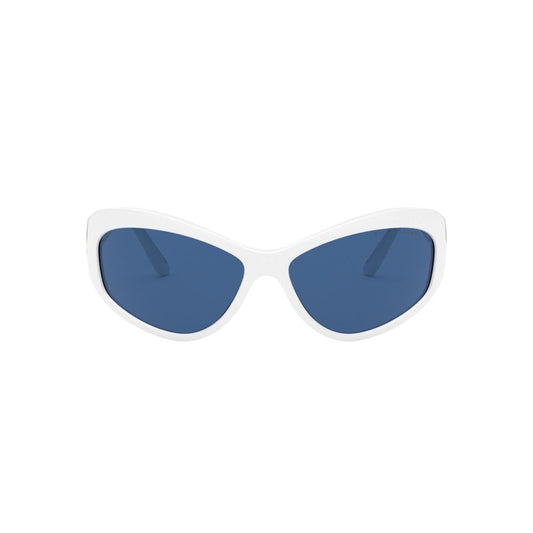 White Resin Sunglasses-Ralph Lauren-LabelTerrace.com