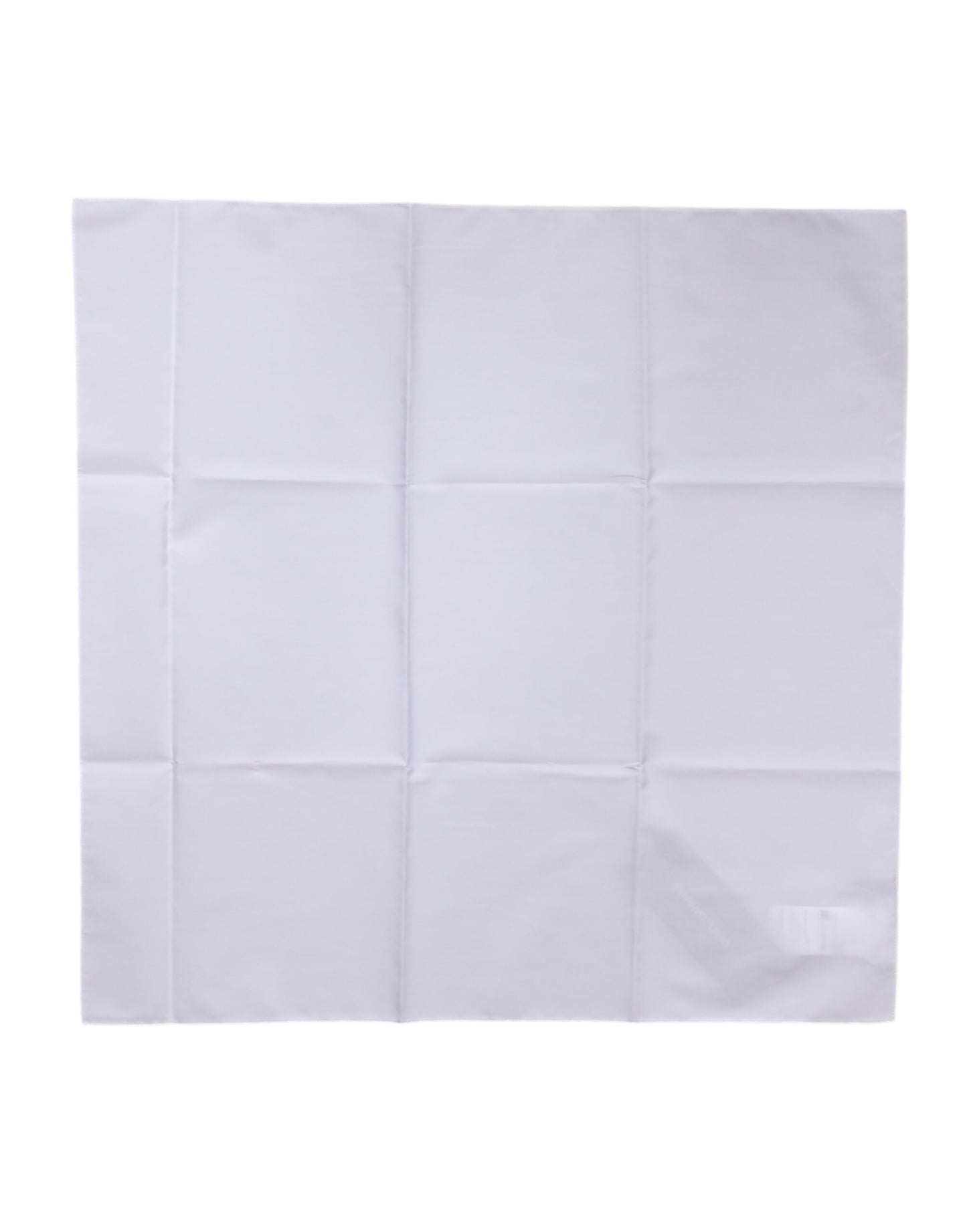 White Silk Lace Stole Square Foulard Scarf