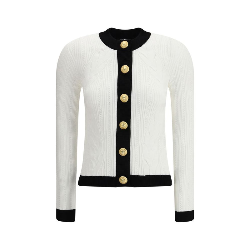 White Viscose Cardigan
