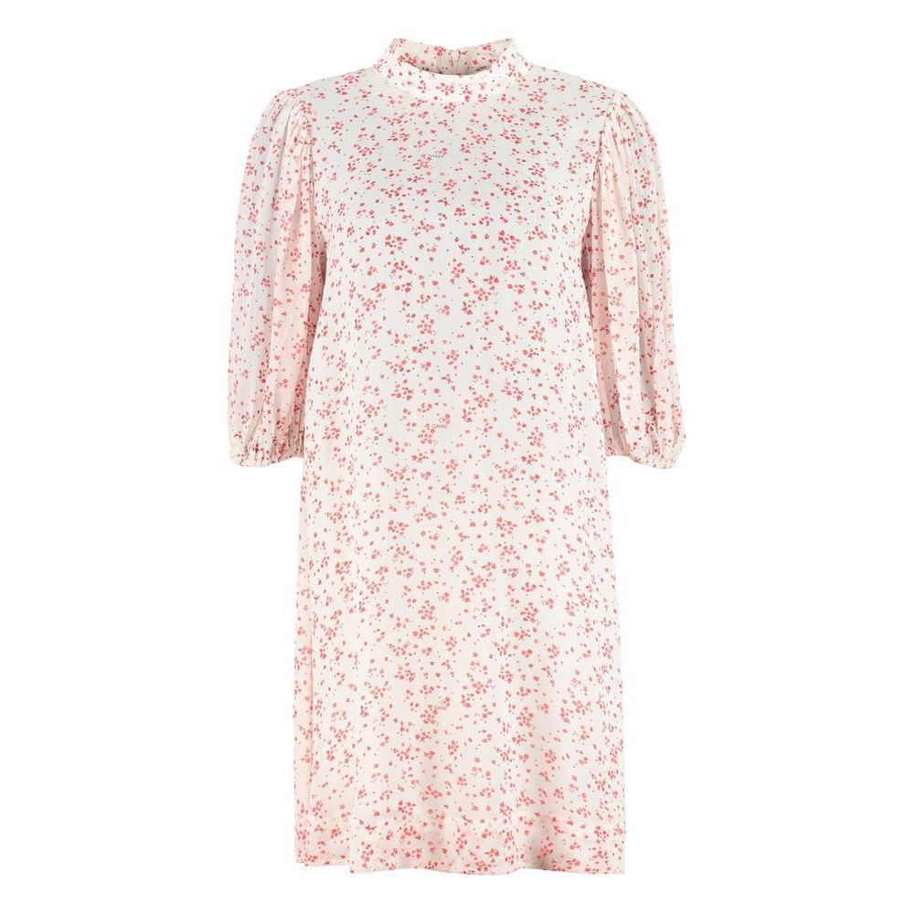 White Viscose Casual Dress