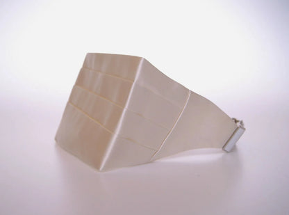 White Waist Tuxedo Smoking Belt Cummerbund-Dolce & Gabbana-LabelTerrace.com