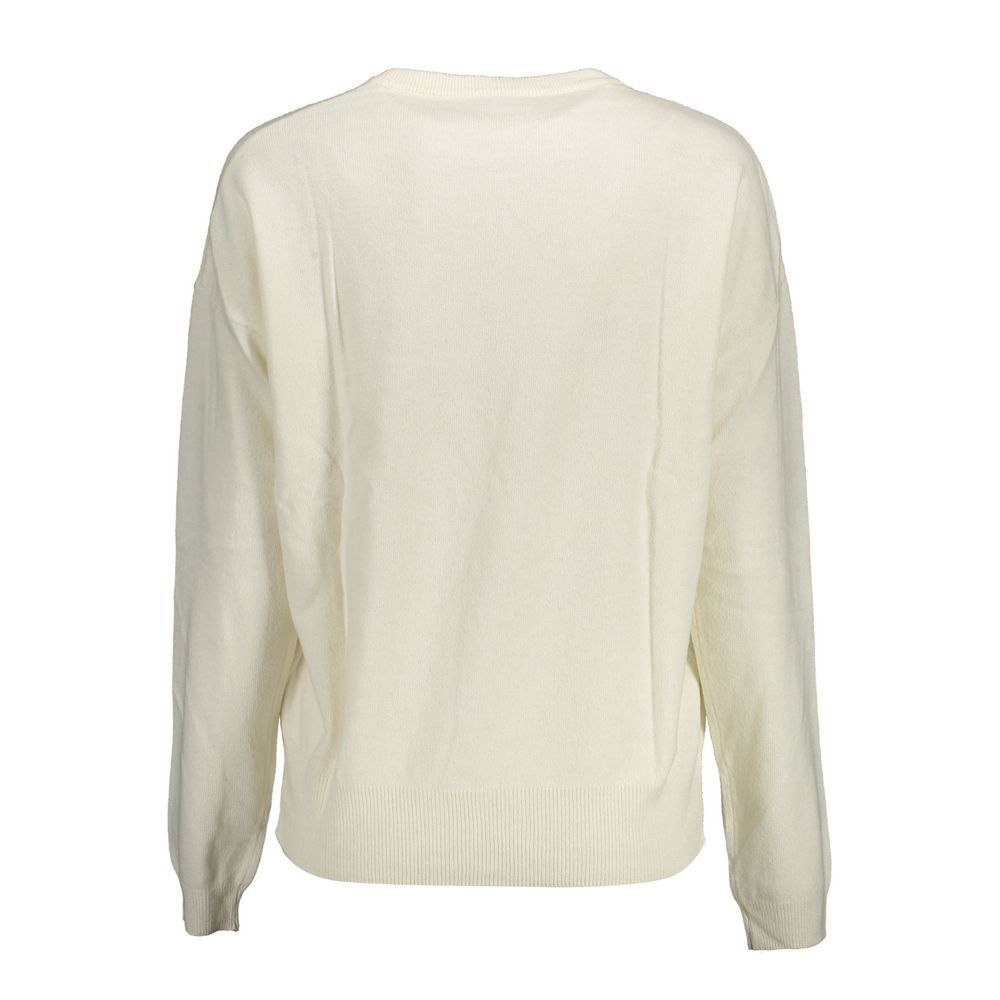 White Wool Sweater-U.S. POLO ASSN.-LabelTerrace.com