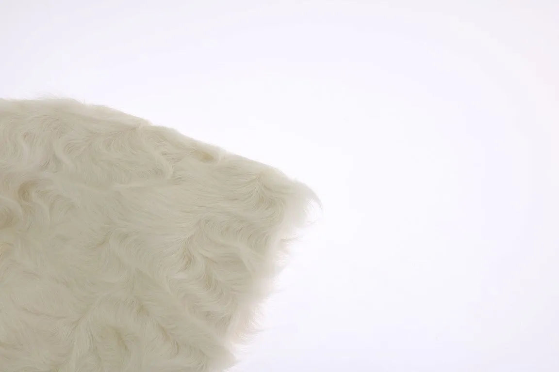 White Xiangao Lamb Fur Beanie-Dolce & Gabbana-LabelTerrace.com