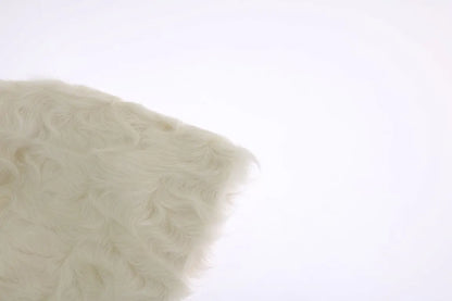 White Xiangao Lamb Fur Beanie-Dolce & Gabbana-LabelTerrace.com