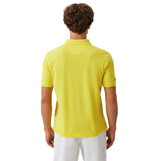 Yellow Cotton Polo Shirt