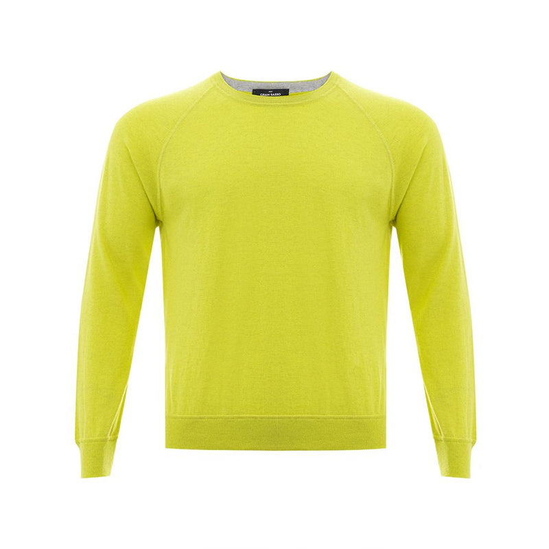 Yellow Cotton Sweatshirt