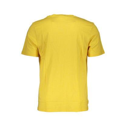 Yellow Cotton T-Shirt-Timberland-LabelTerrace.com