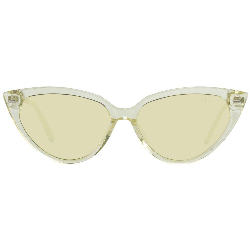 Yellow Metal Sunglasses-Emilio Pucci-LabelTerrace.com