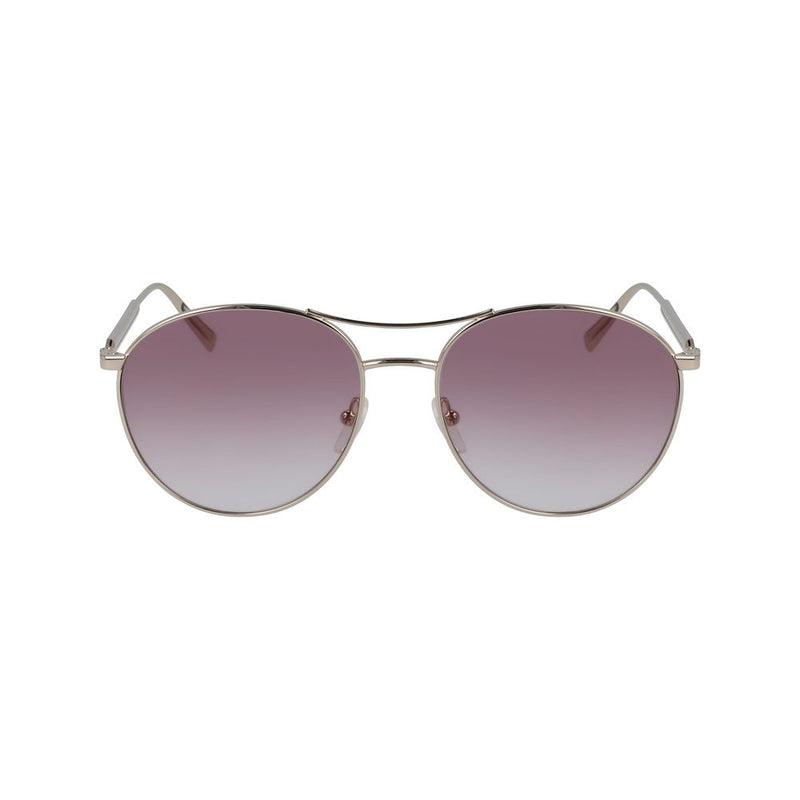 Yellow Metal Sunglasses-Longchamp-LabelTerrace.com