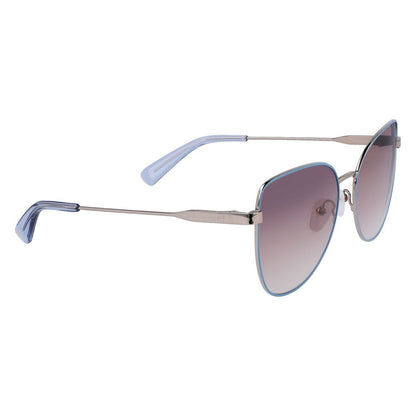 Yellow Metal Sunglasses-Longchamp-LabelTerrace.com