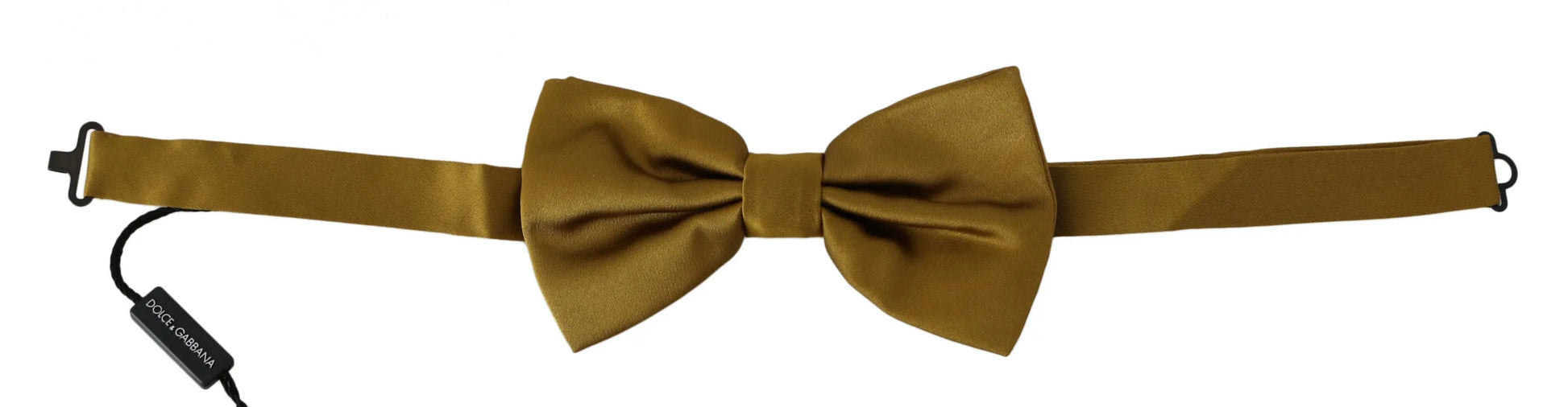 Yellow Mustard 100% Silk Butterfly Papillon Men Bow Tie-Dolce & Gabbana-LabelTerrace.com