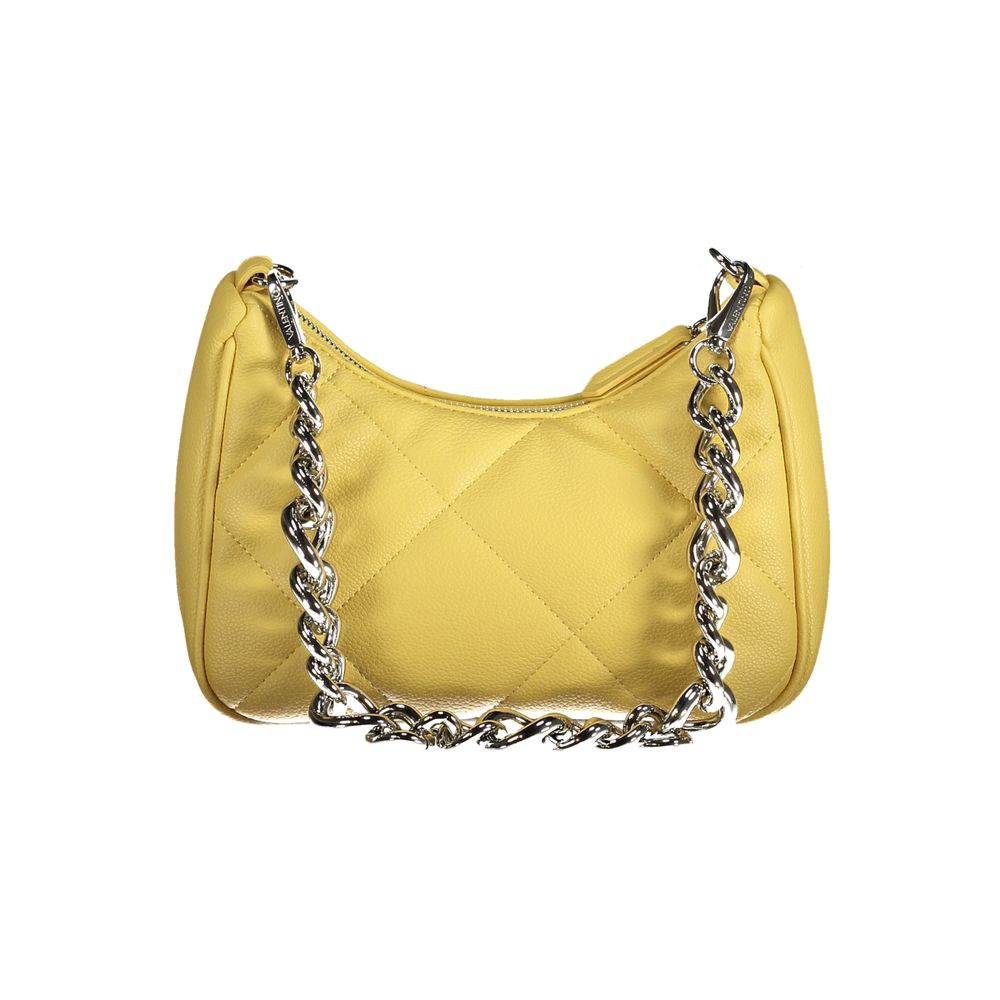 Yellow Polyethylene Handbag-Mario Valentino-LabelTerrace.com