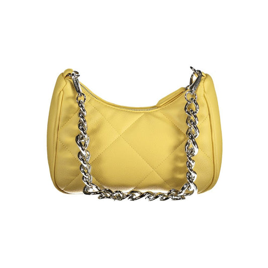 Yellow Polyethylene Handbag-Mario Valentino-LabelTerrace.com