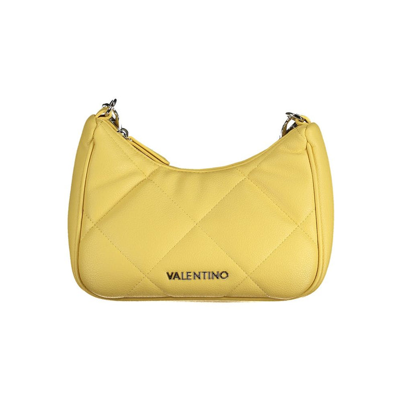 Yellow Polyethylene Handbag-Mario Valentino-LabelTerrace.com