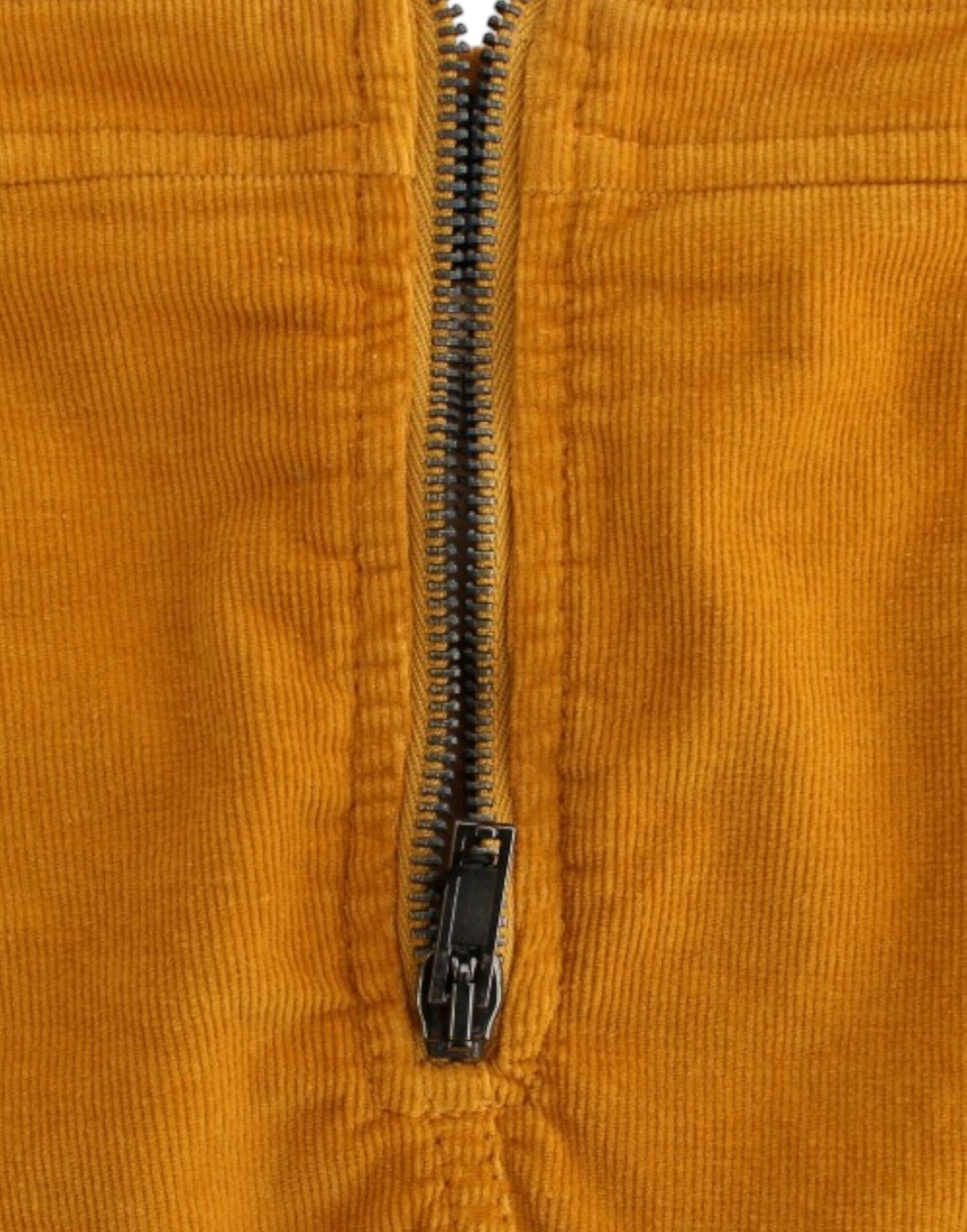 Yellow corduroy mini skirt-Costume National-LabelTerrace.com