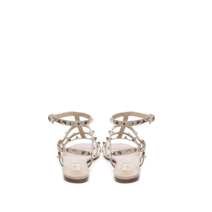 Rockstud flat sandals-Valentino Garavani-LabelTerrace.com