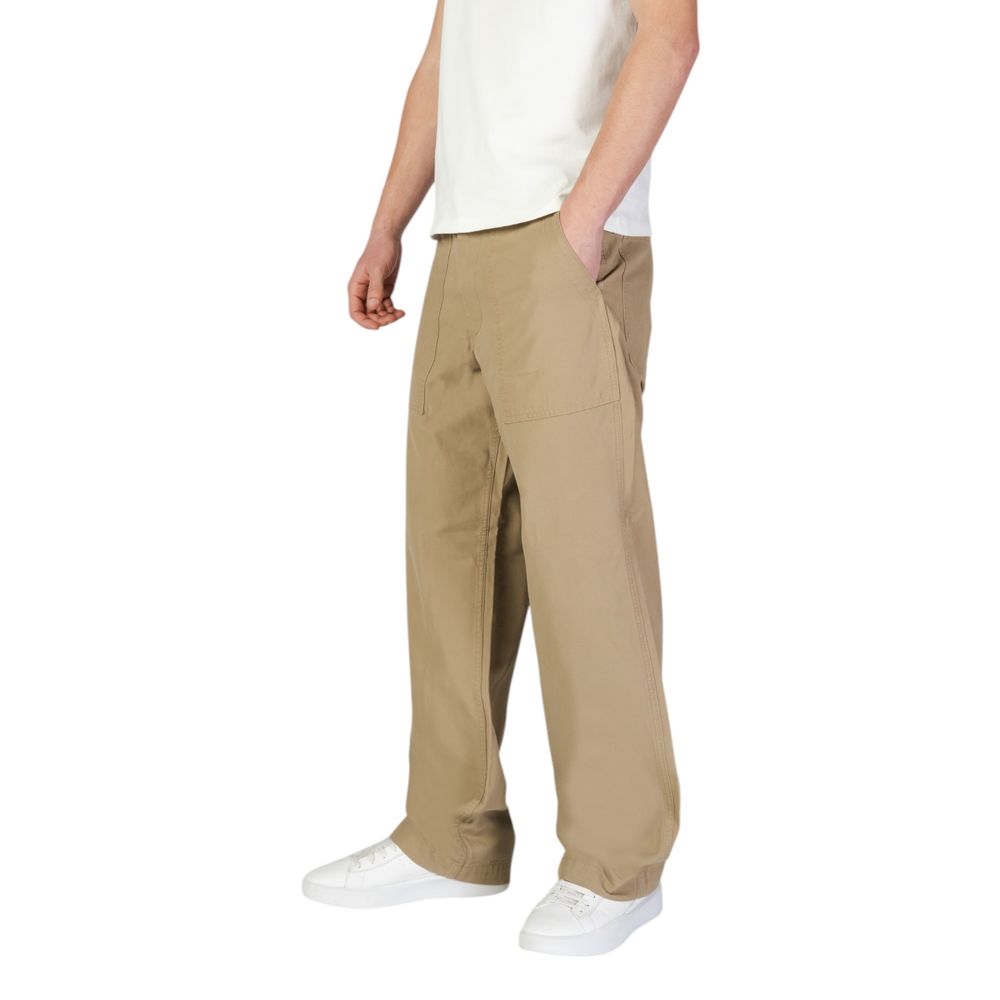 Beige Cotton Pant