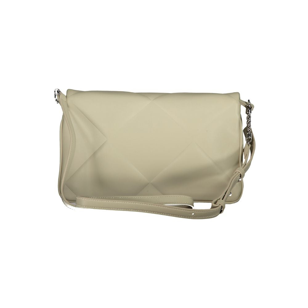 Beige Cotton Handbag-Calvin Klein-LabelTerrace.com
