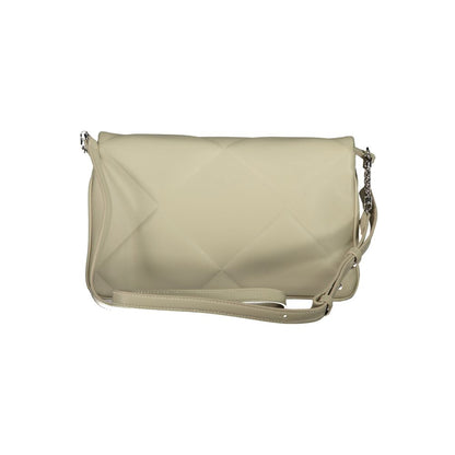 Beige Cotton Handbag-Calvin Klein-LabelTerrace.com