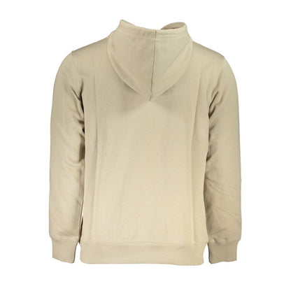 Beige Cotton Men Sweater-Calvin Klein-LabelTerrace.com