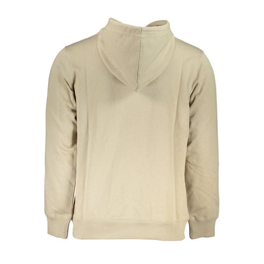 Beige Cotton Men Sweater-Calvin Klein-LabelTerrace.com