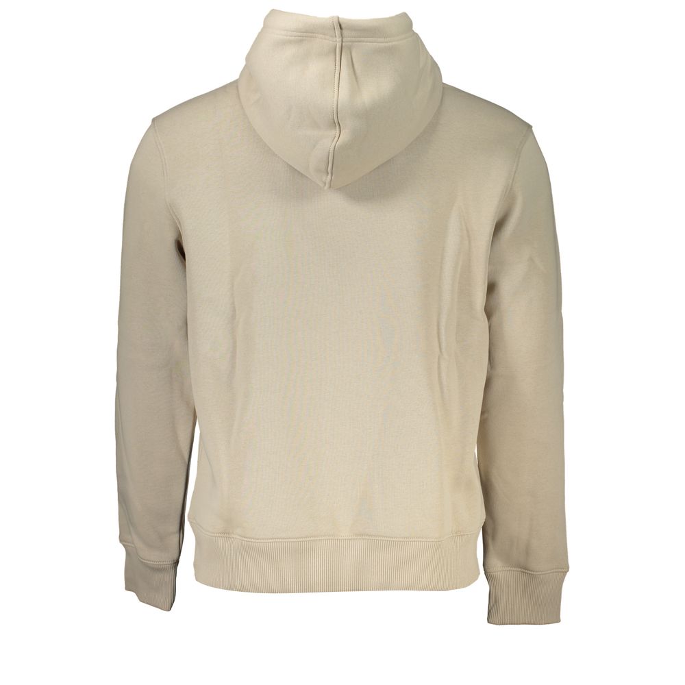 Beige Cotton Men Sweater-Calvin Klein-LabelTerrace.com