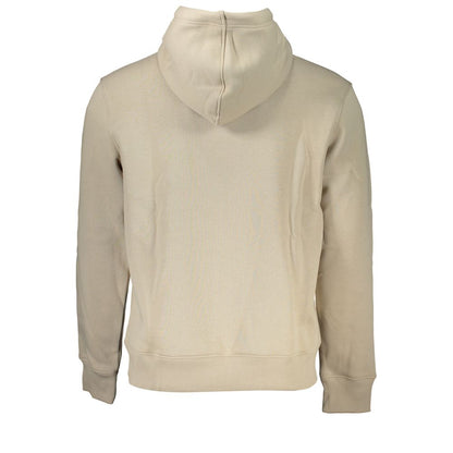 Beige Cotton Men Sweater-Calvin Klein-LabelTerrace.com