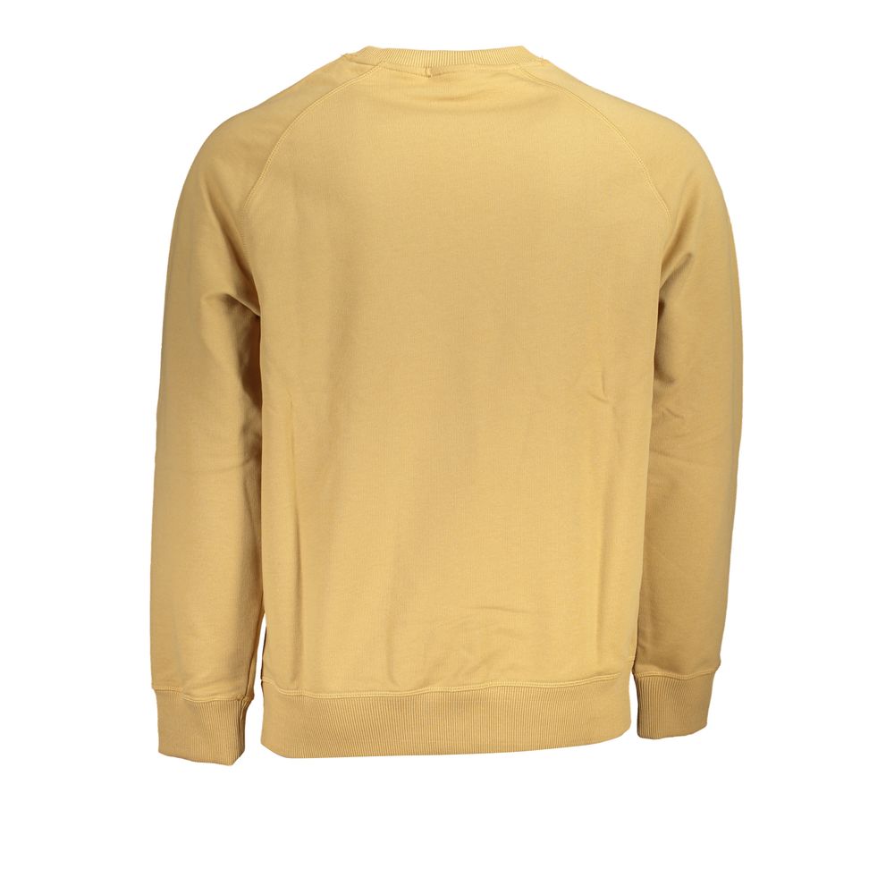 Beige Cotton Men Sweater-Timberland-LabelTerrace.com