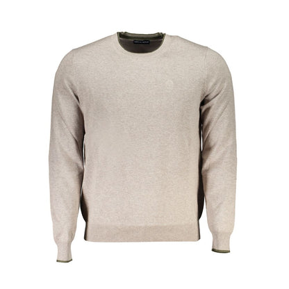Beige Cotton Sweater-North Sails-LabelTerrace.com
