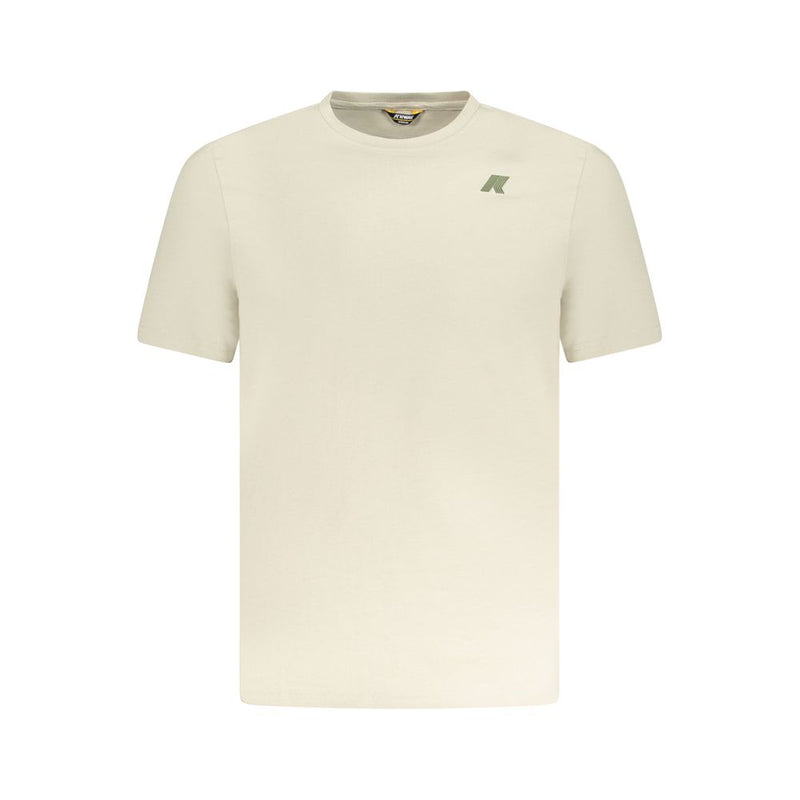 Beige Cotton T-Shirt