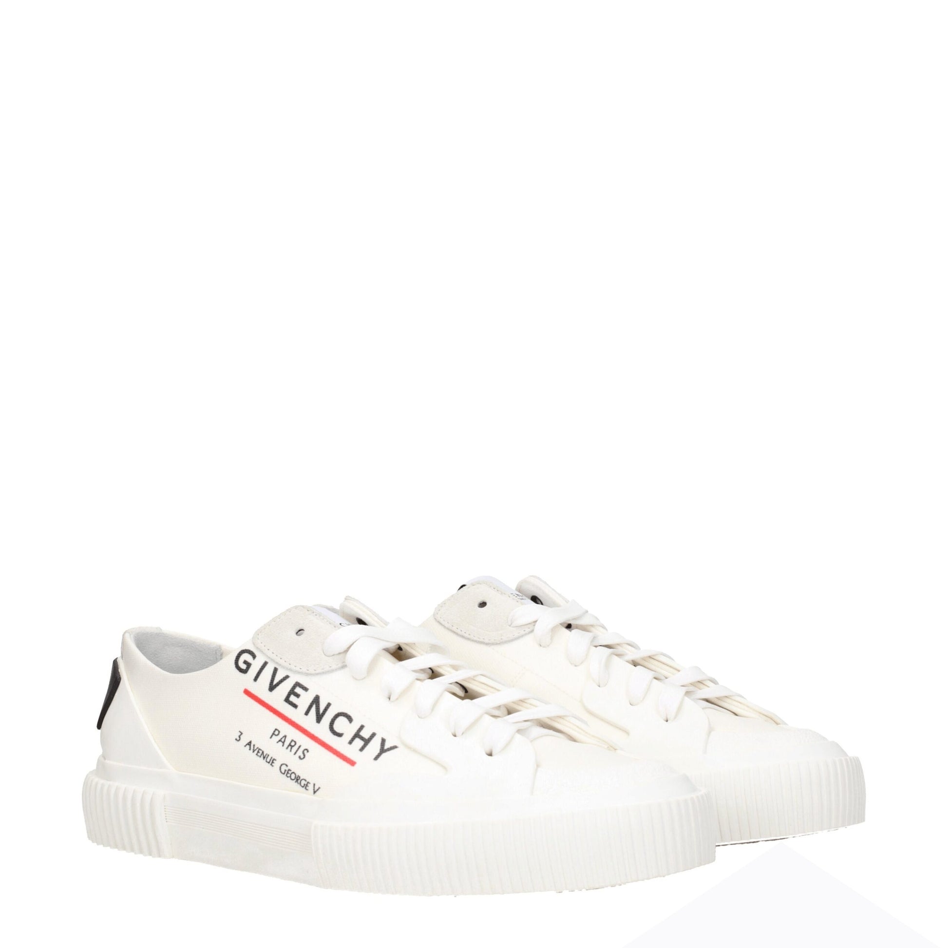 Beige Fabric Low Top Sneakers-Givenchy-LabelTerrace.com