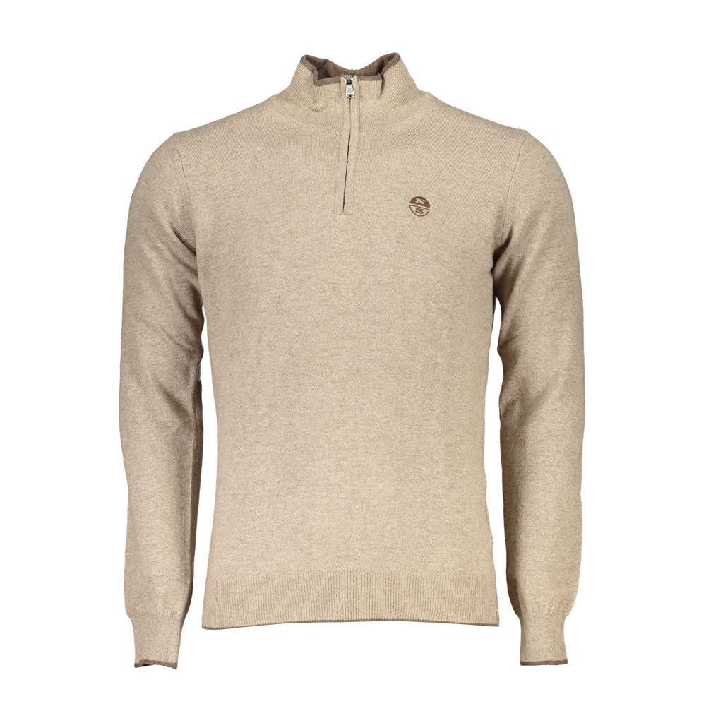 Beige Fabric Sweater-North Sails-LabelTerrace.com
