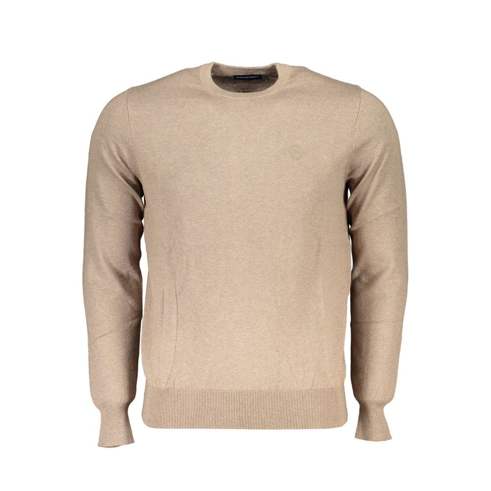 Beige Fabric Sweater-North Sails-LabelTerrace.com