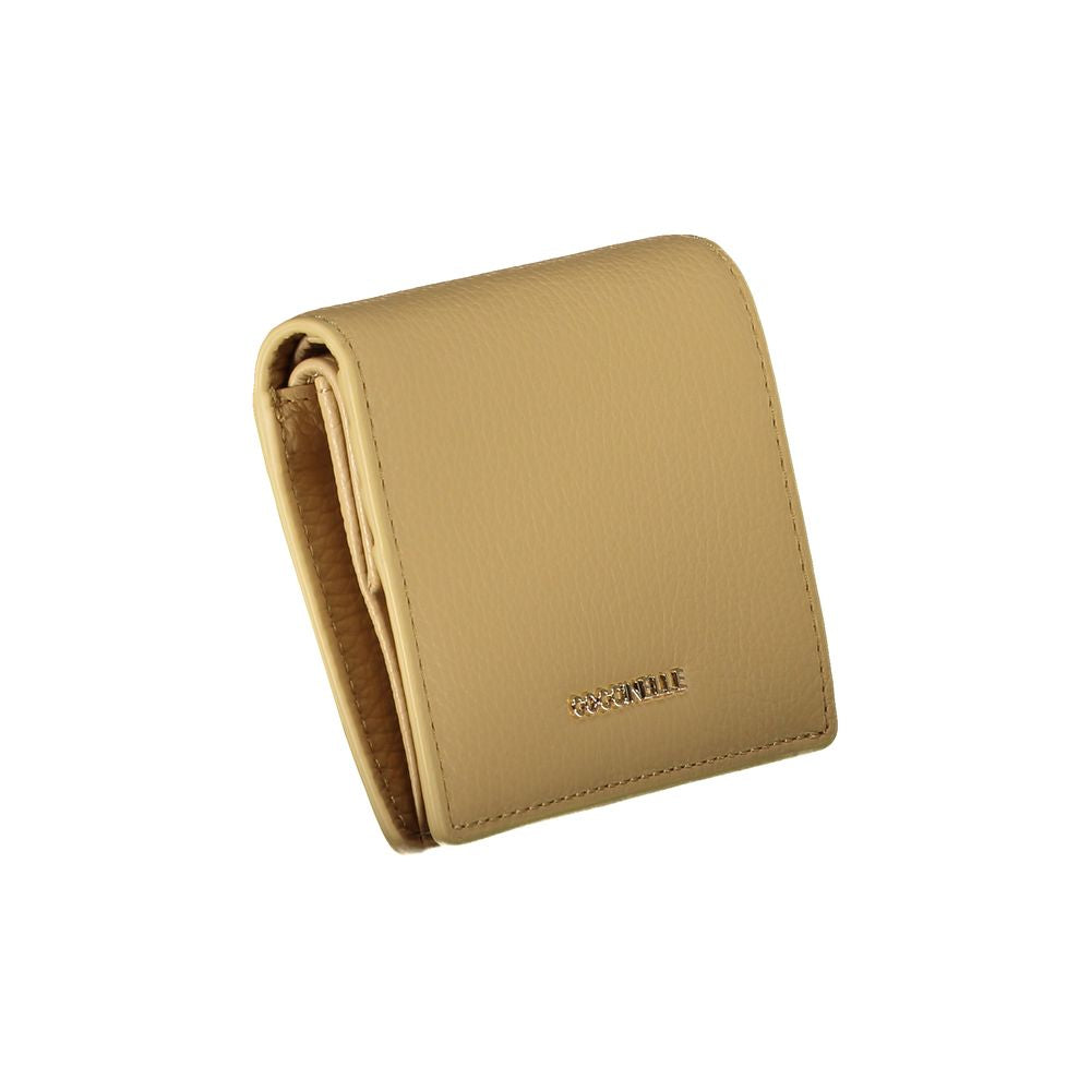 Beige Leather Wallet-Coccinelle-LabelTerrace.com