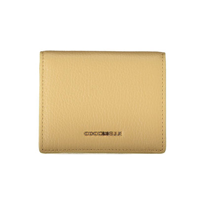 Beige Leather Wallet-Coccinelle-LabelTerrace.com
