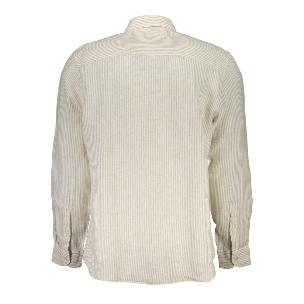 Beige Linen Shirt-North Sails-LabelTerrace.com