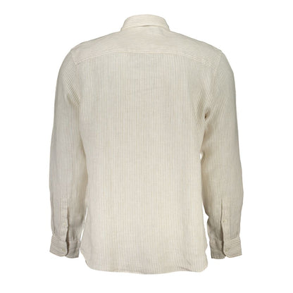 Beige Linen Shirt-North Sails-LabelTerrace.com