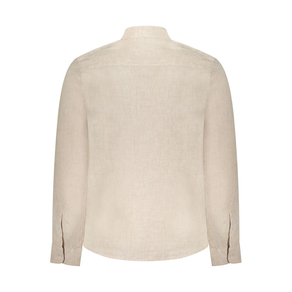 Beige Linen Shirt