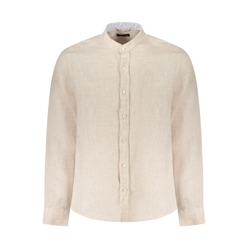 Beige Linen Shirt