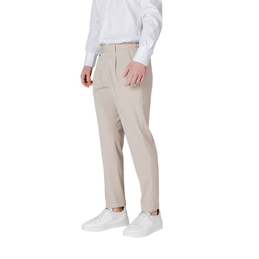 Beige Polyester Pant-Antony Morato-LabelTerrace.com