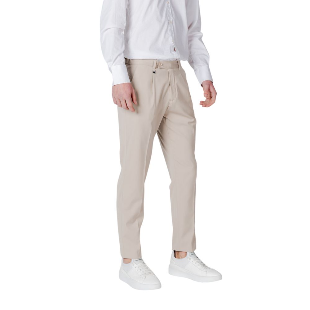 Beige Polyester Pant-Antony Morato-LabelTerrace.com