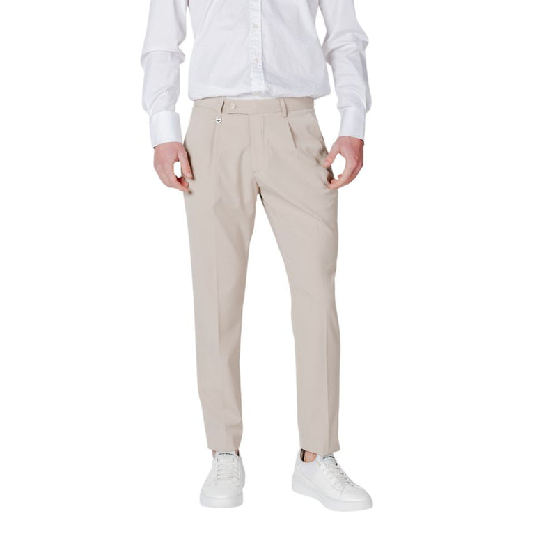 Beige Polyester Pant-Antony Morato-LabelTerrace.com