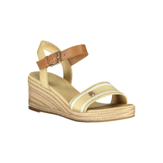 Beige Polyester Sandal-Tommy Hilfiger-LabelTerrace.com