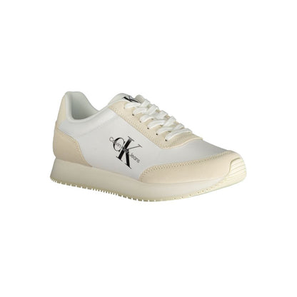 Beige Polyester Sneaker-Calvin Klein-LabelTerrace.com