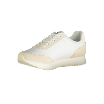 Beige Polyester Sneaker-Calvin Klein-LabelTerrace.com