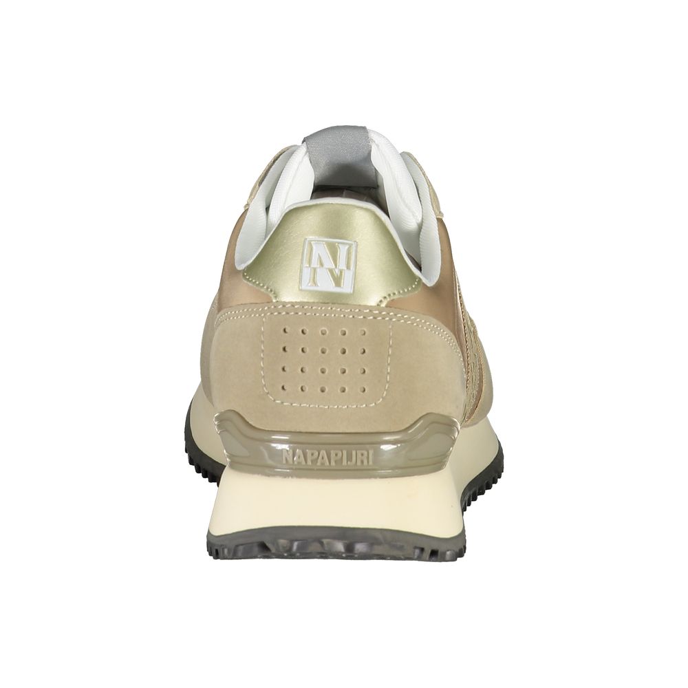 Beige Polyester Sneaker-Napapijri-LabelTerrace.com