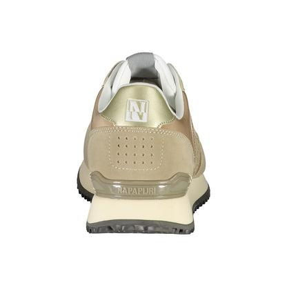Beige Polyester Sneaker-Napapijri-LabelTerrace.com